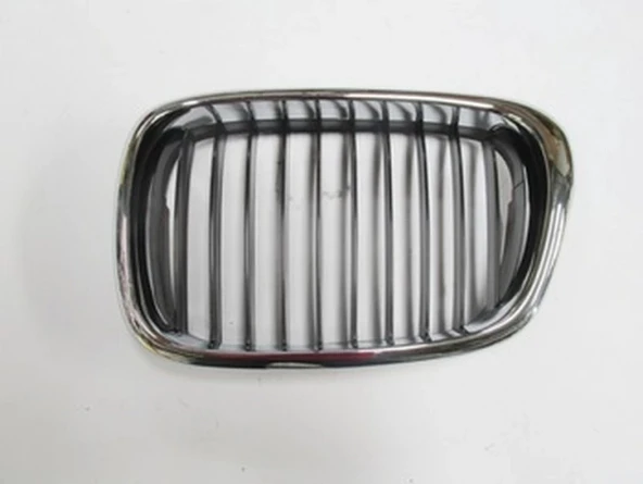 Bmw 5 Serisi 2001-2003 Ön Panjur Sol Nikelajlı - Siyah (Tw) (Adet) (Oem No:51137005837) ürün görseli 1