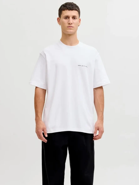Jack Jones Blaowen Relax Fit Erkek Tişört 12292397 ürün görseli 1