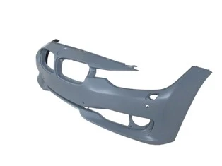 Bmw 3 Serisi 2012-2014 Ön Tampon Koyu Gri (Sensör - Far Yıkama Delikli Tyg) (Oem No: 51117292998) ürün görseli 1