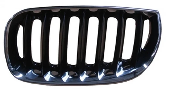 Bmw X3 2007-2010 Ön Panjur Sol Nikelajlı - Siyah (Adet) (Oem No:51133414903) ürün görseli 1
