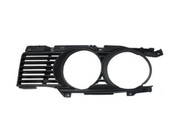 Bmw 5 Serisi 1988-1993 Ön Panjur Siyah Sağ (Yuvarlak Farlı Tip) (Tyg) (Adet) (Oem No:51131944138) ürün görseli 1