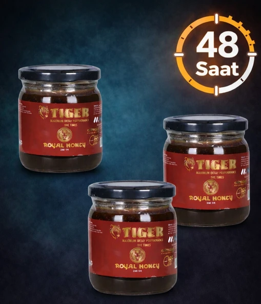 Tiger 3 x 240 gr Ginseng Macun Güçtakviyesienerjivericigecedestek Çakşır Otlu Macun Abusifa Bitkisel ürün görseli 1