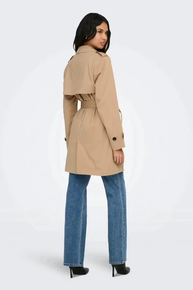 Only Dısa Lıfe Kadın Trençhcoat - Resim 3