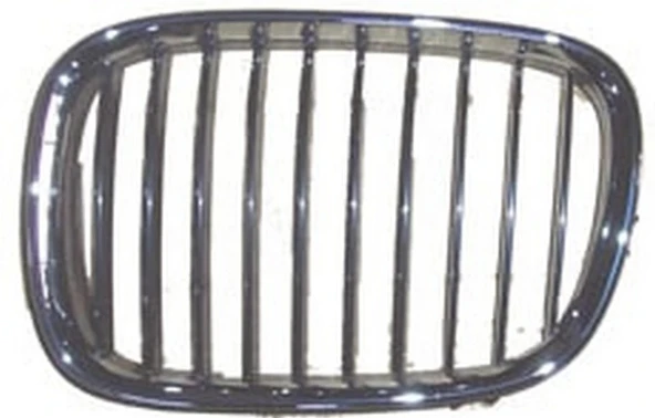 Bmw 5 Serisi 1996-2000 Ön Panjur Sağ Nikelajlı - Siyah (Tyg) (Adet) (Oem No:511138159316) ürün görseli 1