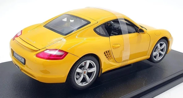 1:18 Welly Porsche Cayman S Model Araba - Resim 3