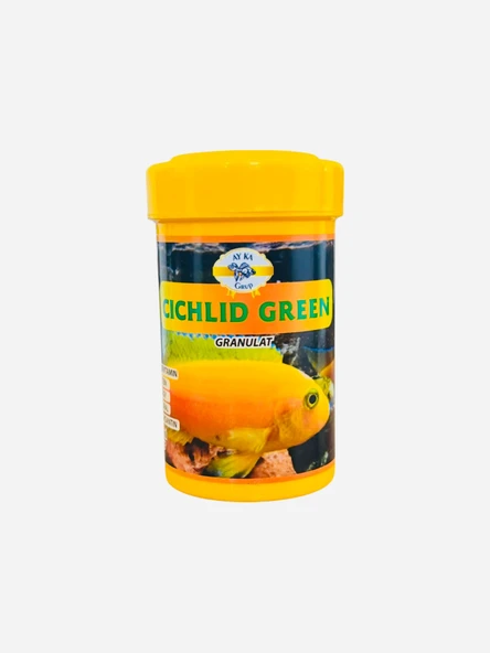 Ayka Cichlid Green Balık Yemi 100 ML ürün görseli 1