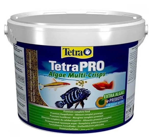 Tetra Pro Algae Multi Crips Bitkisel Balık Yemi 1900gr - Spirulina Destekli, Vitaminli ürün görseli 1