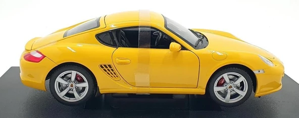 1:18 Welly Porsche Cayman S Model Araba - Resim 5