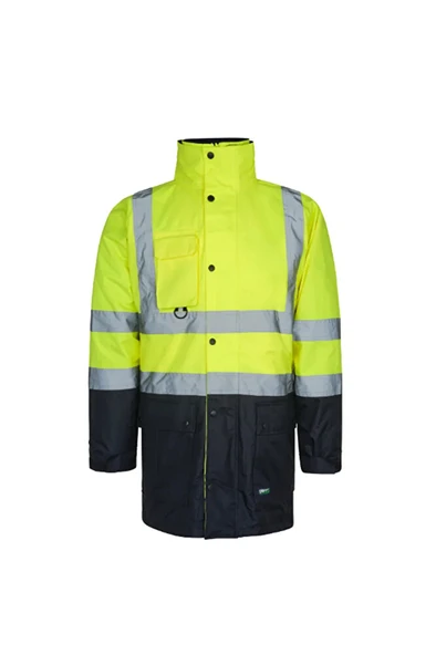 300 D Oxford 5+1 Reflektörlü Parka (NT44) - Resim 7