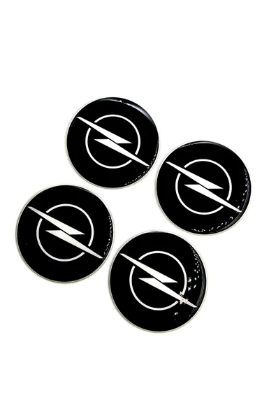 Opel Tasarım Damla Sticker Siyah Opel Jant Göbeği 5.5cm Uyumlu ürün görseli 1