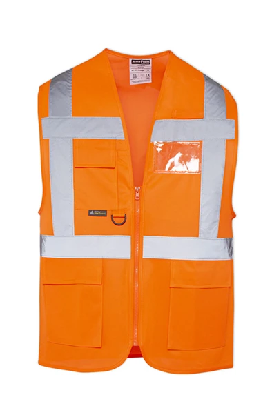 OLYMPUS HIGH VIS WARNING VEST - Resim 2