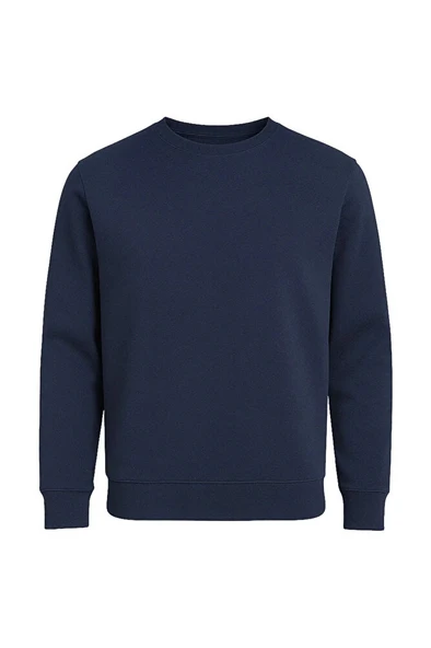 Dıscover Comfort Bisiklet Yaka Haki Sweatshirt ürün görseli 1