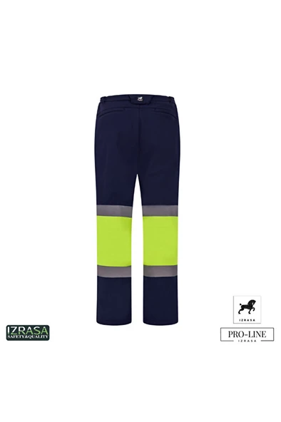 ™ Softshell Reflektörlü Lacivert Pantolon Dizler Oxford - Resim 2