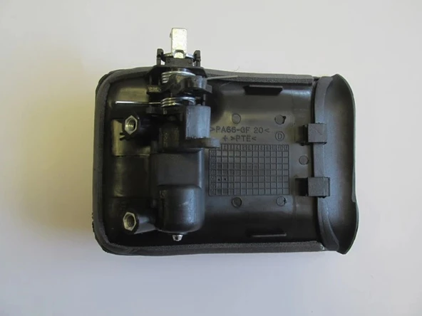 1996-2003 Citroen Berlingo Orta Kapı Dış Açma Kolu Sağ Sürgülü Kapı (Pütürlü Siyah) (Adet) (Oem No:9101P8) ürün görseli 1