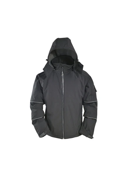VWJK112 Outdoor Softshell Mont Siyah ürün görseli 1