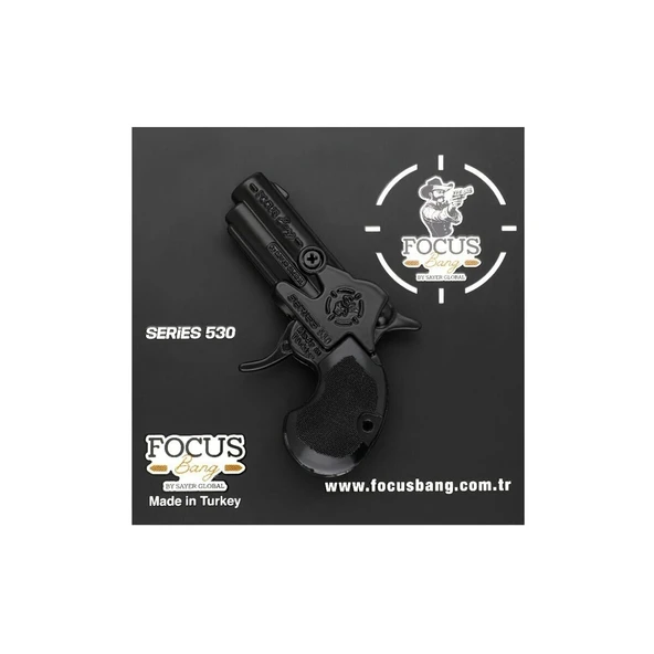 530 FOCUS BANG OYUNCAK TABANCA SERİES 530 BLACK-FÜME-SATEN ürün görseli 1