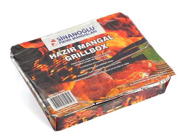 Pratik Mangal (Kömürlü Hazır Mangal) ürün görseli 1