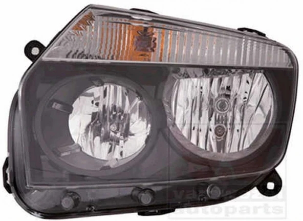 Renault Duster 2010 Far Sol Sıyah (Oem No:260605370R) ürün görseli 1