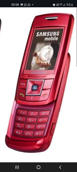 Samsung e 250 kırmızı orginal cihazlar fırsat ürünler ürün görseli 1