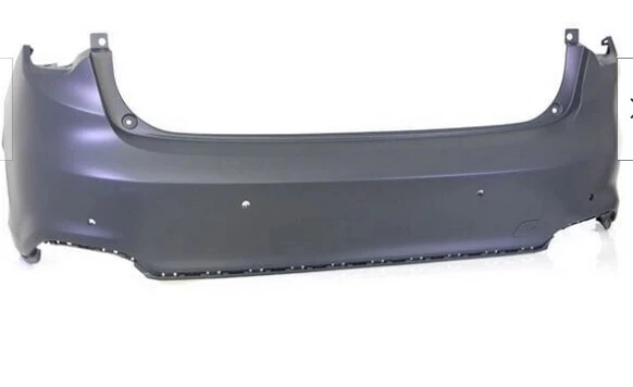 Fiat Egea Hatchback 2015-2020 Arka Tampon Siyah (Sensör Delikli) (Oem No:735679532) ürün görseli 1
