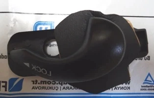 Fiat Albea 2005-2013 Ön Kapı İç Açma Kolu Sağ Siyah (Bfn) (Oem No: 717447614) ürün görseli 1