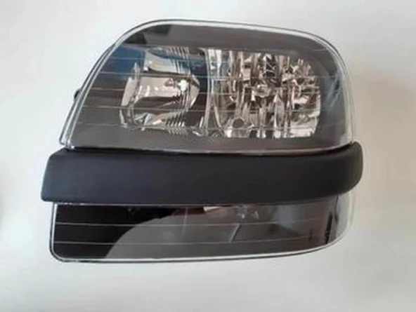 Fiat Doblo 2001-2005 Far Lambası Sol Elektrikli - Motorsuz - Siyah 8 Fiş Li Bandlı)() (Ayfar) (Adet) (Oem No:71240555112 ürün görseli 1