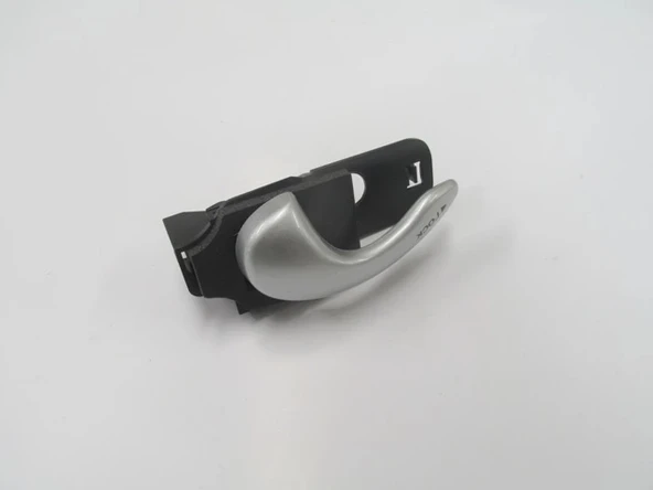 Fiat Doblo 2001-2005 Ön Kapı İç Açma Kolu Sol Gümüş Gri (Adet) (Oem No:735357036) ürün görseli 1