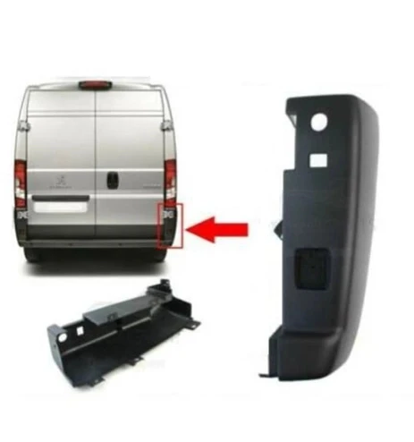 Fiat Ducato 3 Peugeot Boxer - Citroen Jumper (2006 Yılında Çıkan Kasa) Arka Tampon Köşesi Sağ 10M3 14M3 (Oem No:73542323 ürün görseli 1