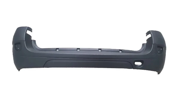 Dacia Logan Mcv 2006-2008 Arka Tampon Siyah (Reflektör Delikli) (Eurobump) (Oem No: 6001549254) ürün görseli 1