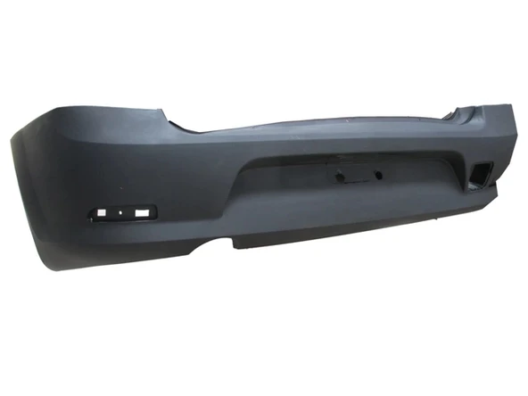 Dacia Logan 2009-2012 Arka Tampon Siyah (Reflektör Delikli Tw) (Oem No: 8200752683) ürün görseli 1