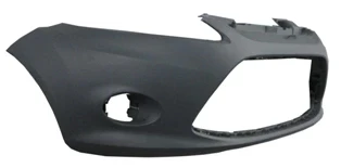 Ford Fiesta 2009-2013 Ön Tampon Siyah (Sis Delikli) (Eurobump) (Oem No: 8A6117757Bdxwaa) ürün görseli 1