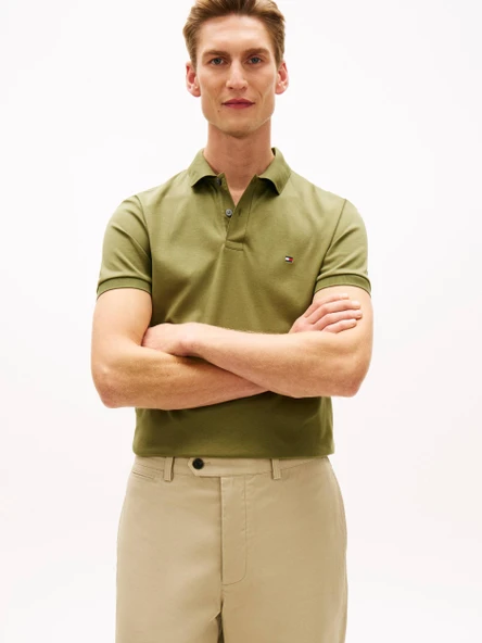 Tommy Hilfiger MW0MW39994 Liquid Erkek Polo Tişört ürün görseli 1