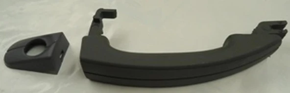Ford Focus Sedan Hatchback 2008-2011 Ön Kapı Dış Açma Kolu Sol Siyah (Boyanır Tip) (Oem No:1323272) ürün görseli 1