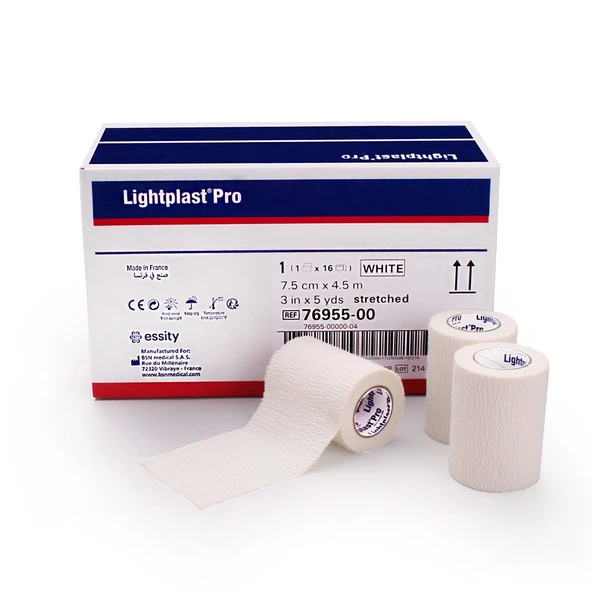 Bsn Lightplast Pro 7,5cm x 4,5m Beyaz Tear Light Hafif Destek Bandajı ürün görseli 1