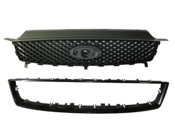 Ford Focus C Max 2004-2006 Ön Panjur Koyu Gri Siyah Çıtalı (Oem No: 3M51R8200Ch) ürün görseli 1