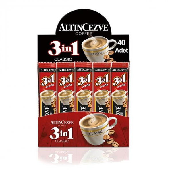 Altıncezve 3ü 1 Arada Kahve 40 x 15 Gr ürün görseli 1