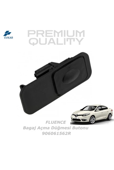 TRITON Fluence Bagaj Açma Düğmesi Butonu (2010-2016) Modeler 906061562R ürün görseli 1