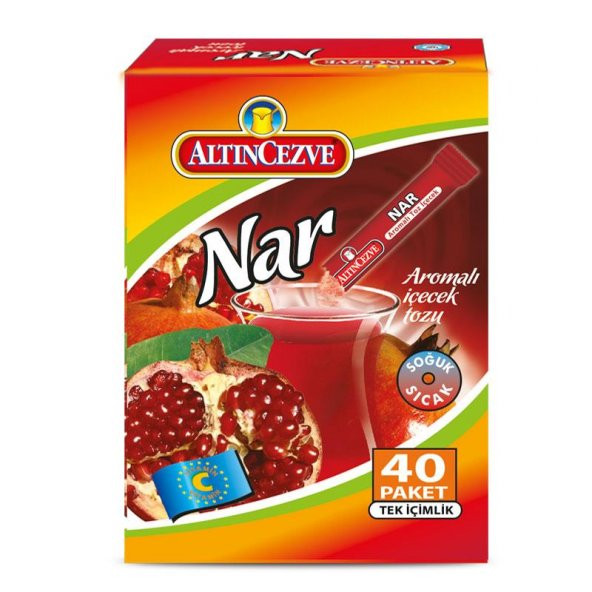 Altıncezve Nar Aromalı Tek İçimlik İçecek Tozu 40 x 1.5 Gr ürün görseli 1