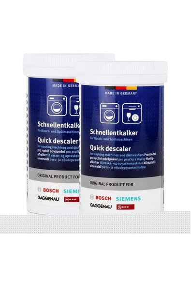 salesalbutik 2 x Schnellentkalker 250 g – çamaşır-ve bulaşık makinesi için, kireç çözücü ürün görseli 1