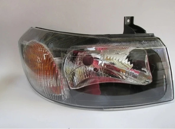 Ford Transit 2002-2006 V184 Far Lambası Sağ Elektrikli - Manuel Siyah 4 Fiş Li (Ayfar) (Adet) (Oem No:1114875) ürün görseli 1