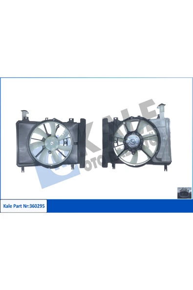 KALE FAN MOTORU DAVLUMBAZLI ( TOYOTA YARIS 1.5 00-05, YARIS VERSO 1.5 00-05 -(12V) ürün görseli 1