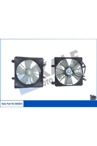 KALE FAN MOTORU DAVLUMBAZLI ( HONDA CIVIC 1.7 01-06, -(12V) ürün görseli 1
