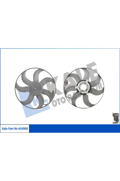 KALE FAN MOTORU-394 MM 250/80W (7) VW SEAT SKODA ürün görseli 1