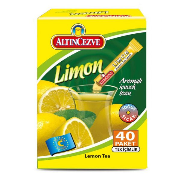 Altıncezve Limon Aromalı Tek İçimlik İçecek Tozu 40 x 1.5 Gr ürün görseli 1