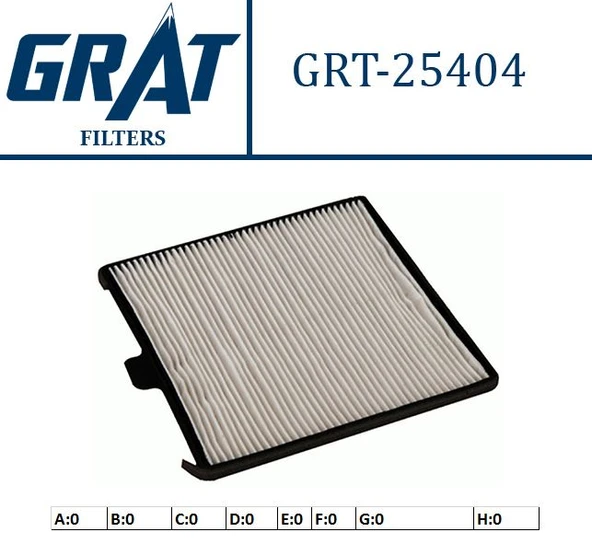 KABIN FILTRESI - ( CHEVROLET SPARK 0.8-1,0 05/ MATIZ 0.8-1.0 95/) ürün görseli 1