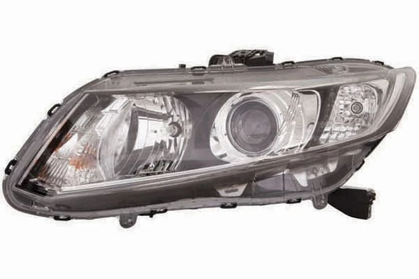 Honda Civic 2012-2016 (Fb) Far Sol Siyah (Oem No:33150Tr0X3) ürün görseli 1