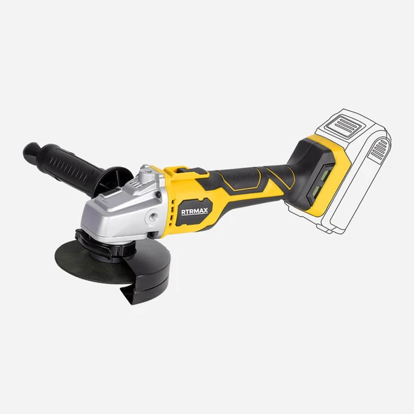 RTX3060B Şarjlı Avuç Taşlama(aküsüz satılmaktadır) ürün görseli 1