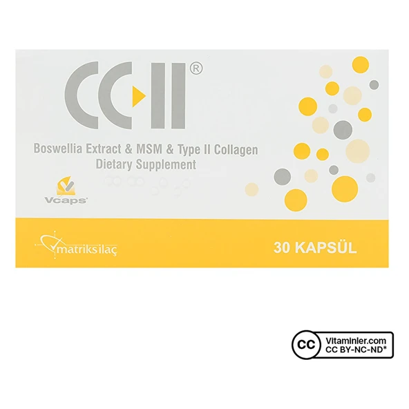 Matriks CC-II  Kollajen 30 Kapsül ürün görseli 1