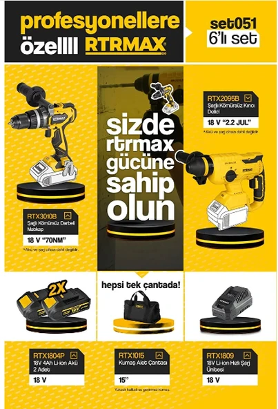 Rtrmax Set051 ürün görseli 1