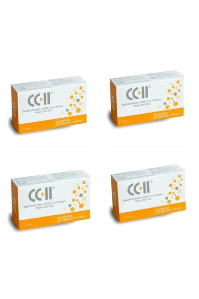 Cc-ıı Kollajen 30 Kapsül 4'lü Paket ürün görseli 1